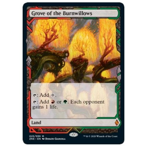 Grove of the Burnwillows (Zendikar Expedition) (foil)